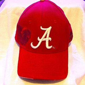 NCAA Red Accents Baseball Cap